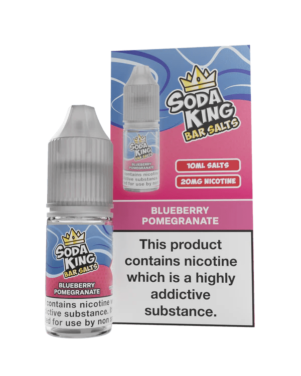 Soda King Bar Nic Salt | £2 - Avalanche Vapes Blueberry Cranberry20mg