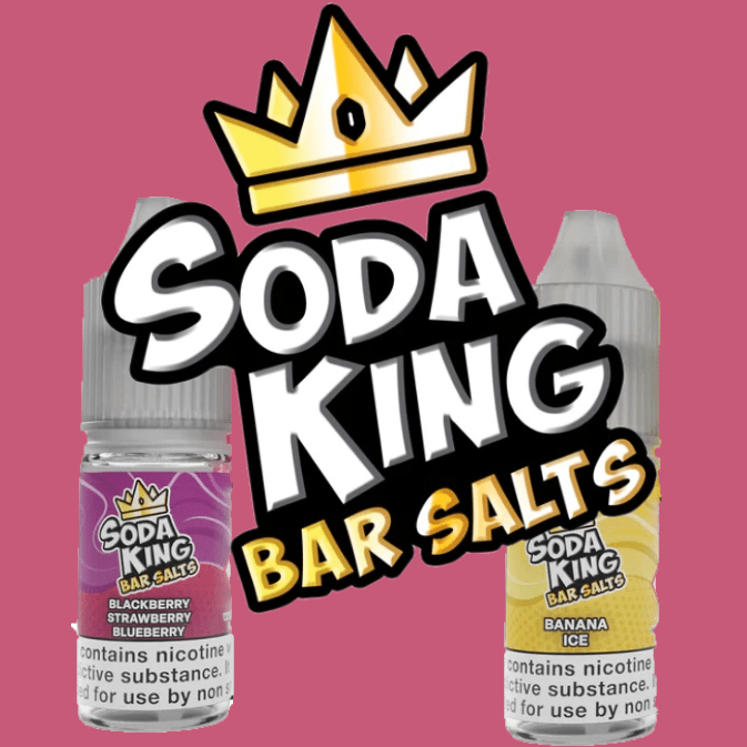 Soda King Bar Nic Salt | £2 - Avalanche Vapes Blueberry Cranberry20mg