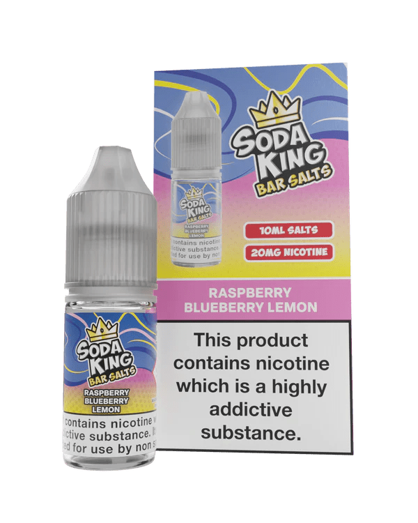 Soda King Bar Nic Salt | £2 - Avalanche Vapes Blueberry Cranberry20mg