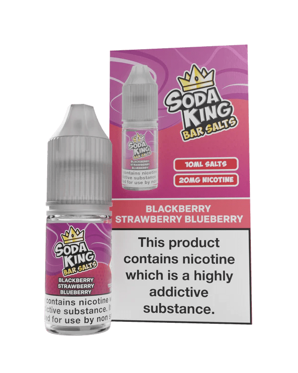 Soda King Bar Nic Salt | £2 - Avalanche Vapes Pink Lady10mg