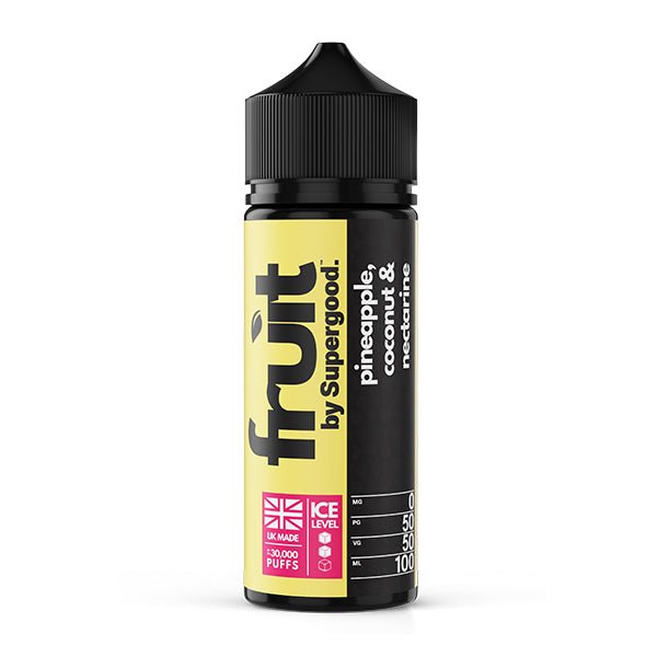 Supergood Fruit 50/50 | 100ml + 2 Nics | £9 - Avalanche Vapes Pineapple Coconut & Nectarine