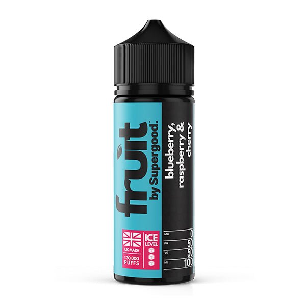 Supergood Fruit 50/50 | 100ml + 2 Nics | £9 - Avalanche Vapes Blueberry Raspberry & Cherry