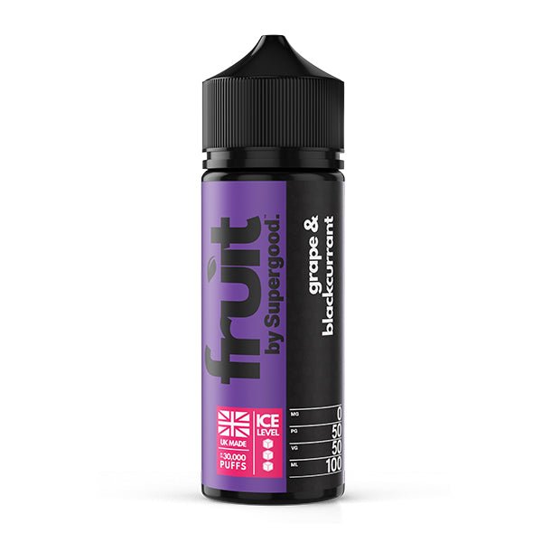 Supergood Fruit 50/50 | 100ml + 2 Nics | £9 - Avalanche Vapes Grape & Blackcurrant