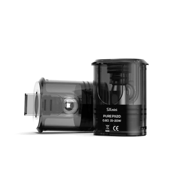 SXmini PureMax PX Pods | £7 - Avalanche Vapes 0.8 ΩBlack Pods