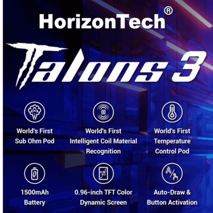 Talons 3 Kit | £9 - Avalanche Vapes Starburst White