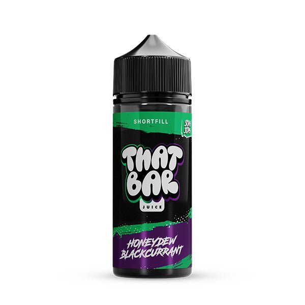 That Bar 50/50 | 100ml + 2 Nics | £5 - Avalanche Vapes Honeydew Blackcurrant