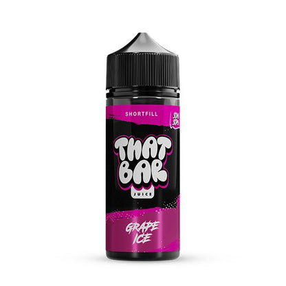 That Bar 50/50 | 100ml + 2 Nics | £5 - Avalanche Vapes Grape Ice