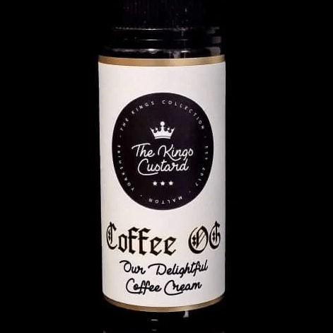 The Kings Custard 70/30 | 100ml + 2 Nics | £11 - Avalanche Vapes Coffee OG