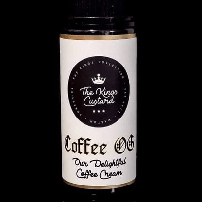The Kings Custard 70/30 | 100ml + 2 Nics | £11 - Avalanche Vapes Coffee OG