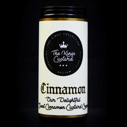 The Kings Custard 70/30 | 100ml + 2 Nics | £11 - Avalanche Vapes Cinnamon