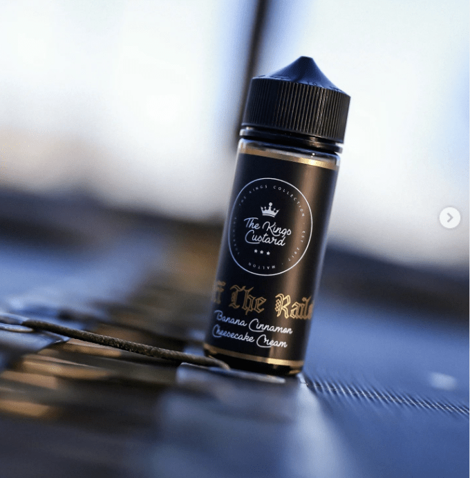 The Kings Custard 70/30 | 100ml + 2 Nics | £11 - Avalanche Vapes Banana