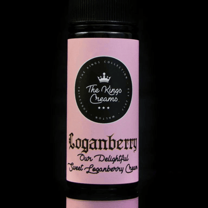 The Kings Custard 70/30 | 100ml + 2 Nics | £11 - Avalanche Vapes Loganberry Cream