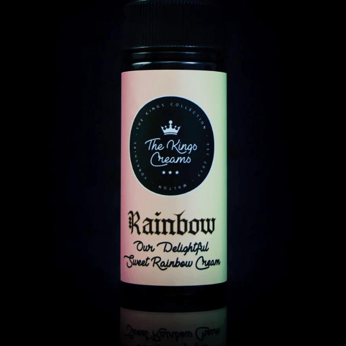 The Kings Custard 70/30 | 100ml + 2 Nics | £11 - Avalanche Vapes Rainbow Cream