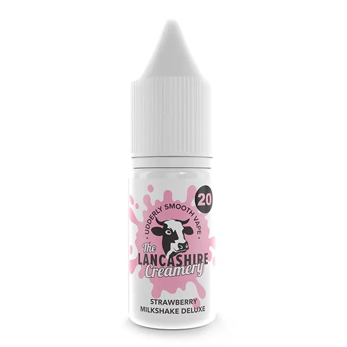 The Lancashire Creamery Nic Salt | £2 - Avalanche Vapes Strawberry Milkshake Deluxe10mg