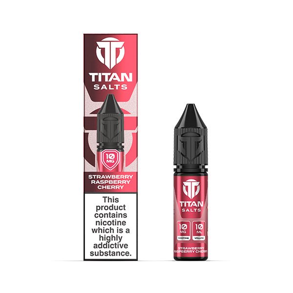 Titan Nic Salt | £1 - Avalanche Vapes Strawberry Raspberry Cherry10mg