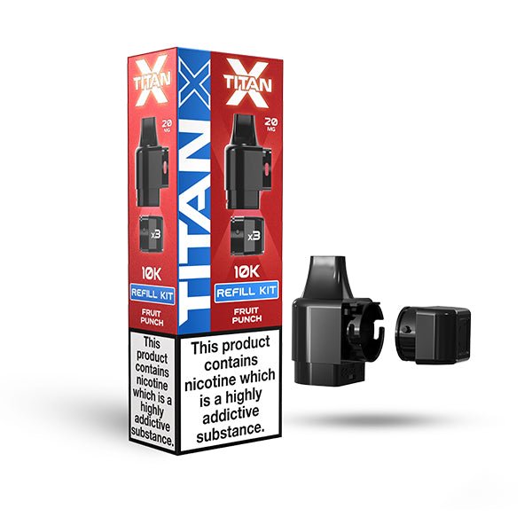 Titan X Prefilled Pods | £6 - Avalanche Vapes Fruit PunchPODS