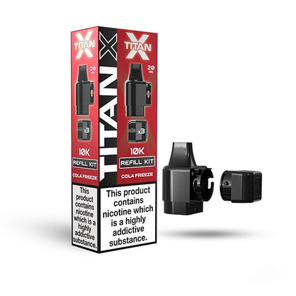 Titan X Prefilled Pods | £6 - Avalanche Vapes Cola FreezePODS