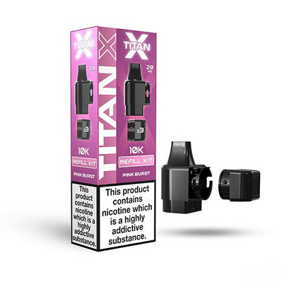 Titan X Prefilled Pods | £6 - Avalanche Vapes Pink BurstPODS