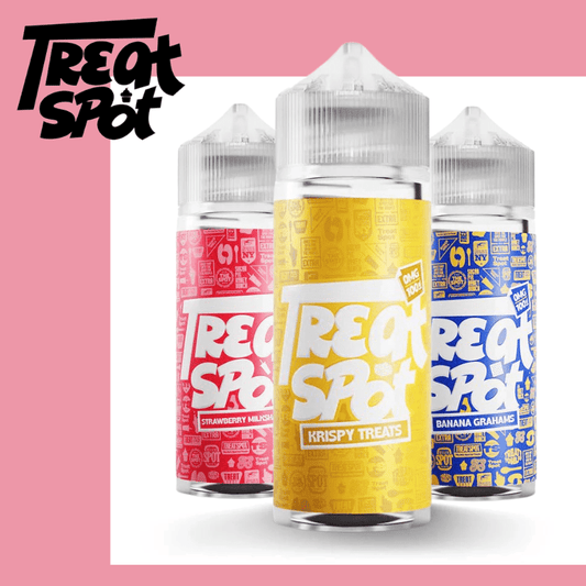 Treat Spot 50/50 | 100ml + 2 Nics | £6 - Avalanche Vapes Banana Grahams