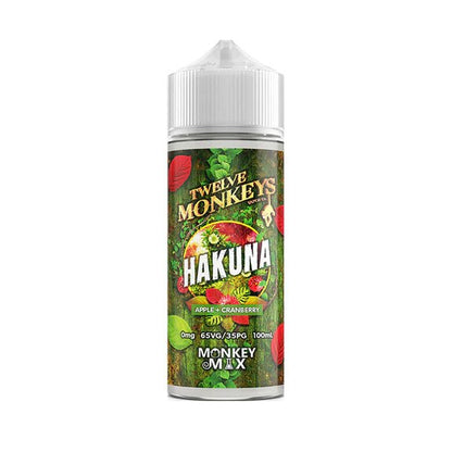 Twelve Monkeys Monkey Mix 70/30 | 100ml + 2 Nics | £7 - Avalanche Vapes Harambae Ice