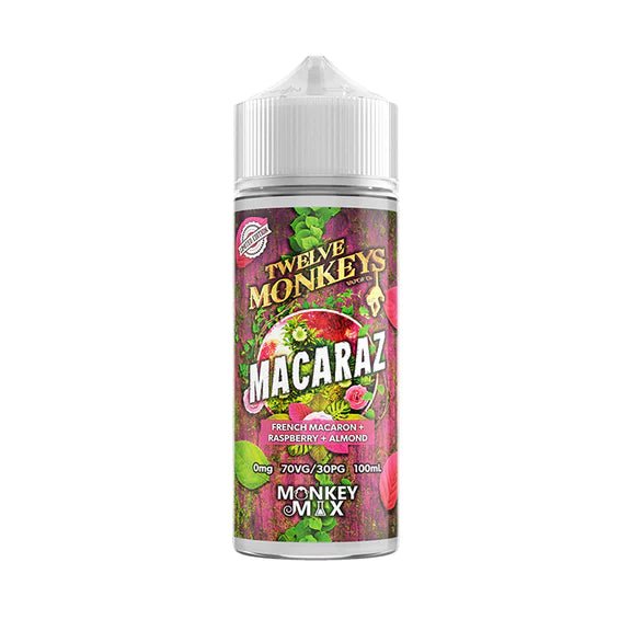 Twelve Monkeys Monkey Mix 70/30 | 100ml + 2 Nics | £7 - Avalanche Vapes Harambae Ice
