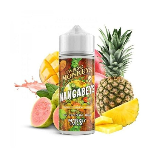 Twelve Monkeys Monkey Mix 70/30 | 100ml + 2 Nics | £7 - Avalanche Vapes Harambae Ice