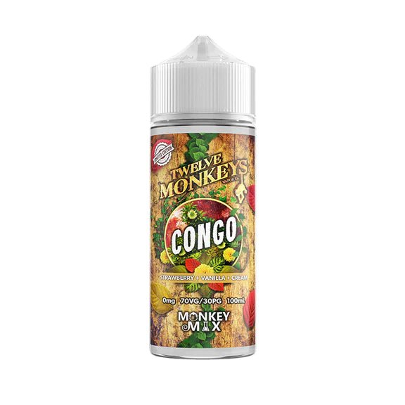 Twelve Monkeys Monkey Mix 70/30 | 100ml + 2 Nics | £7 - Avalanche Vapes Harambae Ice