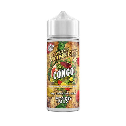 Twelve Monkeys Monkey Mix 70/30 | 100ml + 2 Nics | £7 - Avalanche Vapes Harambae Ice