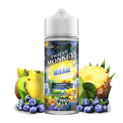Twelve Monkeys Monkey Mix 70/30 | 100ml + 2 Nics | £7 - Avalanche Vapes Harambae Ice