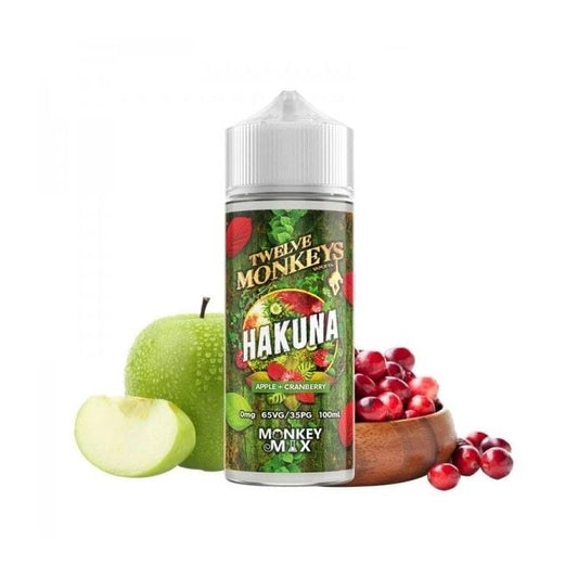 Twelve Monkeys Monkey Mix 70/30 | 100ml + 2 Nics | £7 - Avalanche Vapes Harambae Ice