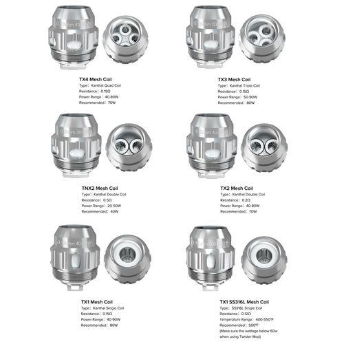 Freemax TX / TNX Mesh Series Coils