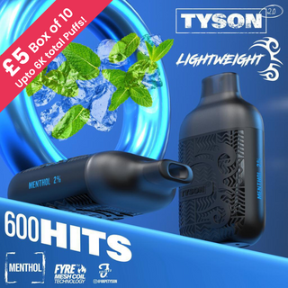 Tyson Lightweight 600 (£5 Box of 10)