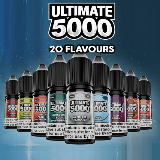 Ultimate Bar 5000 Nic Salt | £1 - Avalanche Vapes Blackberry Strawberry Blueberry10mg