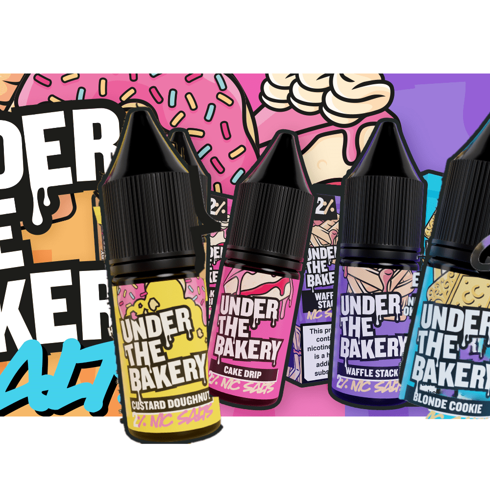 Under the Bakery Nic Salt | 50p - Avalanche Vapes Custard doughnut10mg