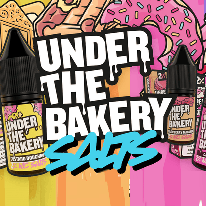 Under the Bakery Nic Salt | 50p - Avalanche Vapes Custard doughnut10mg