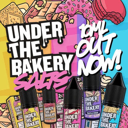 Under the Bakery Nic Salt | 50p - Avalanche Vapes Custard doughnut10mg