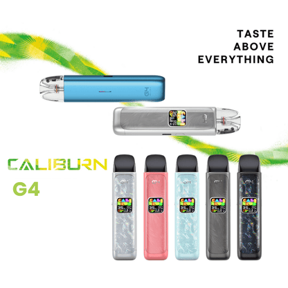 Uwell Caliburn G4 Kit | £20 - Avalanche Vapes Seashell White