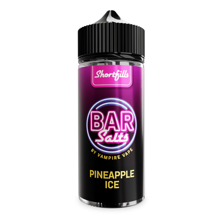 Vampire Bar Salt 60/40 | 100ml + 2 Nics | £5 - Avalanche Vapes Pineapple Ice