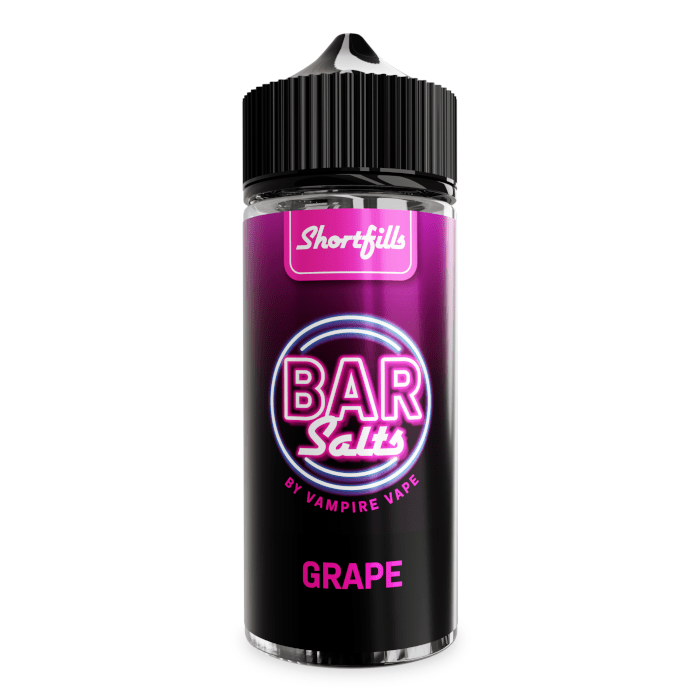 Vampire Bar Salt 60/40 | 100ml + 2 Nics | £5 - Avalanche Vapes Grape