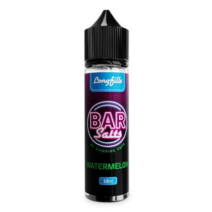 Vampire Bar Salts Longfill + 3 Nic Salts | £6 - Avalanche Vapes Watermelon/ 9mg inc 3 Salt shots