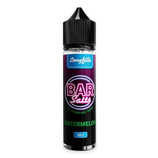 Vampire Bar Salts Longfill + 3 Nic Salts | £6 - Avalanche Vapes Watermelon/ 9mg inc 3 Salt shots