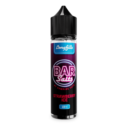 Vampire Bar Salts Longfill + 3 Nic Salts | £6 - Avalanche Vapes Strawberry Ice/ 9mg inc 3 Salt shots