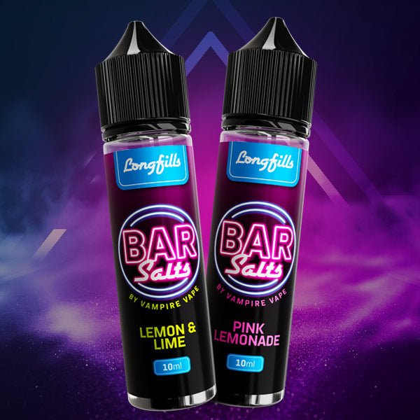 Vampire Bar Salts Longfill + 3 Nic Salts | £6 - Avalanche Vapes Blue Razz Lemonade/ 9mg inc 3 Salt shots