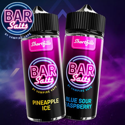 Vampire Bar Salt Shortfill 100ml +2 Nics £9