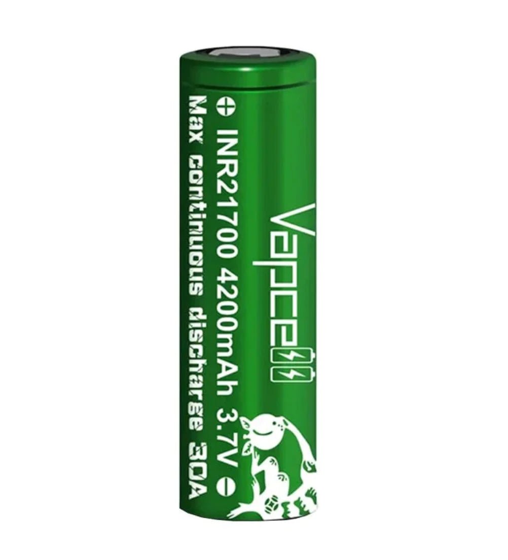 Vapcell 18650/ 21700 Rechargeable Battery £4 - Avalanche Vapes 21700 P42A