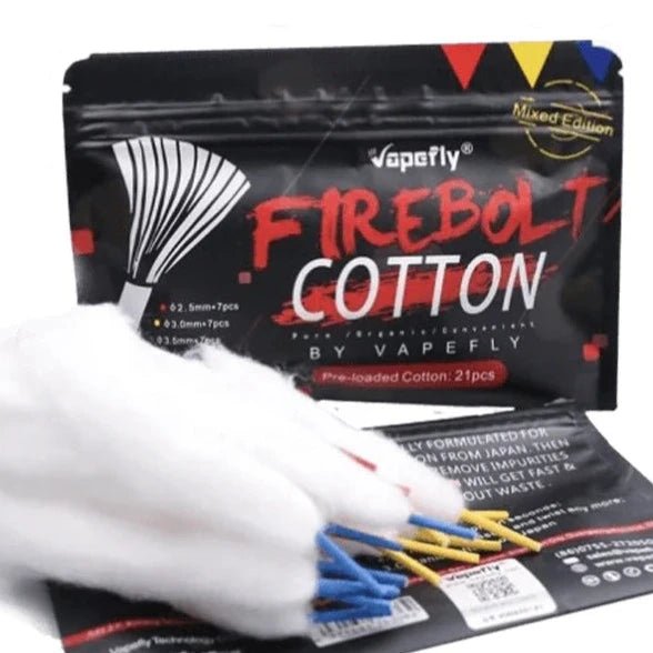 Vapefly Firebolt Cotton £5 - Avalanche Vapes Mixed Edition Cotton