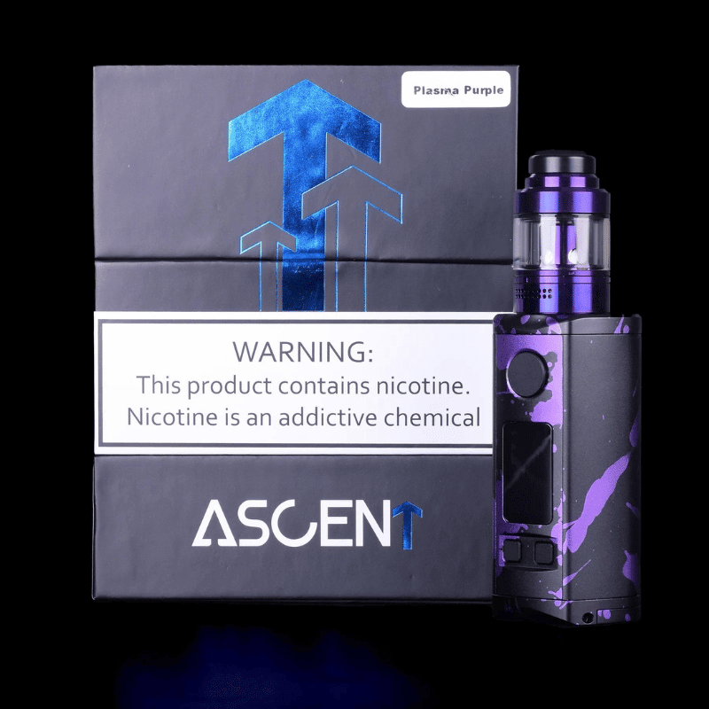 Vaperz Cloud Ascent 200W Kit | £42 - Avalanche Vapes Satin Pink+ Shift Bubbleglass