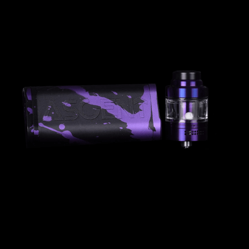 Vaperz Cloud Ascent 200W Kit | £42 - Avalanche Vapes Satin Pink+ Shift Bubbleglass