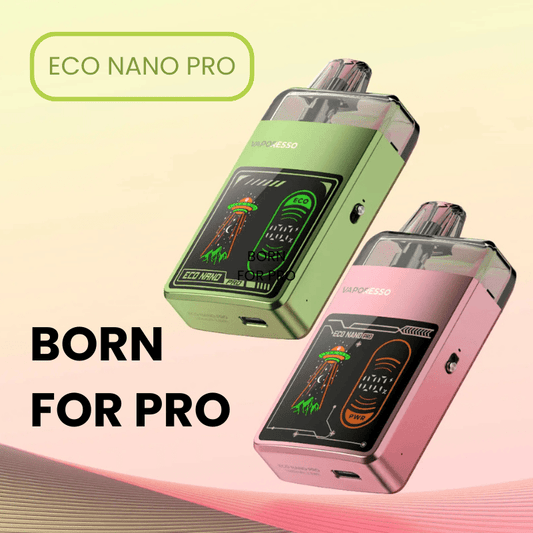 Vaporesso Eco Nano Pro Kit | £15 - Avalanche Vapes Emerald Green