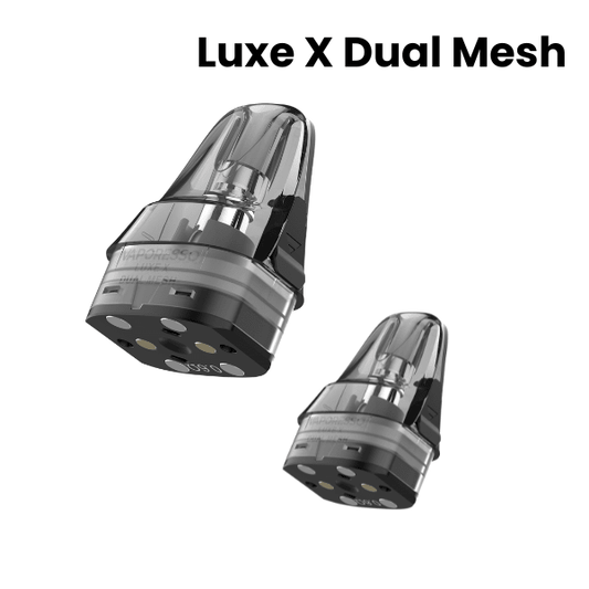 Vaporesso Luxe X Dual Mesh Pods | £5.50 - Avalanche Vapes 0.6 Dual Mesh XL